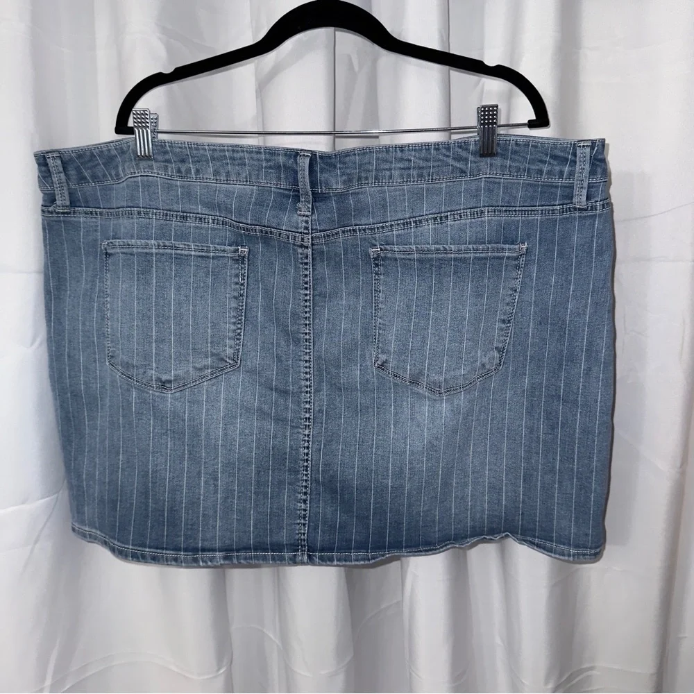 Denim Blue Women's Skirt #186